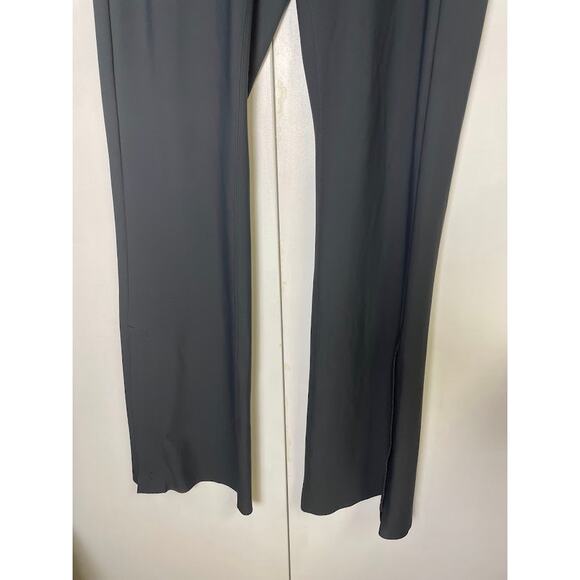 ATHLETA Stellar Flare Trouser Womens 14 Tall Charcoal Gray Fitted Stretch Pants - Picture 4 of 16